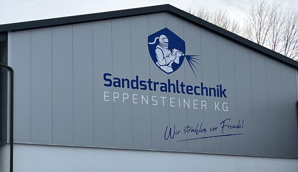 Sandstrahlhalle